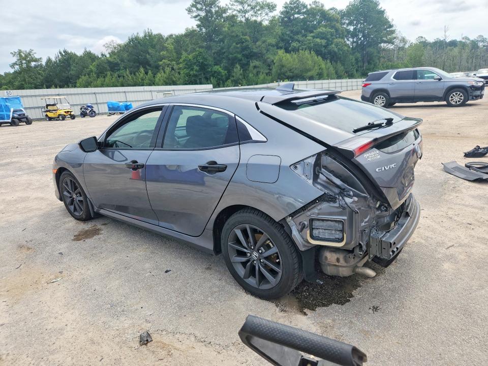 2021 Honda Civic VIN SHHFK7H60MU231850 COPART salvage auction — REAR END, Sc - Cert Of Title-Salvage, sold $5,200 on 2026-07-15 (photo 2)