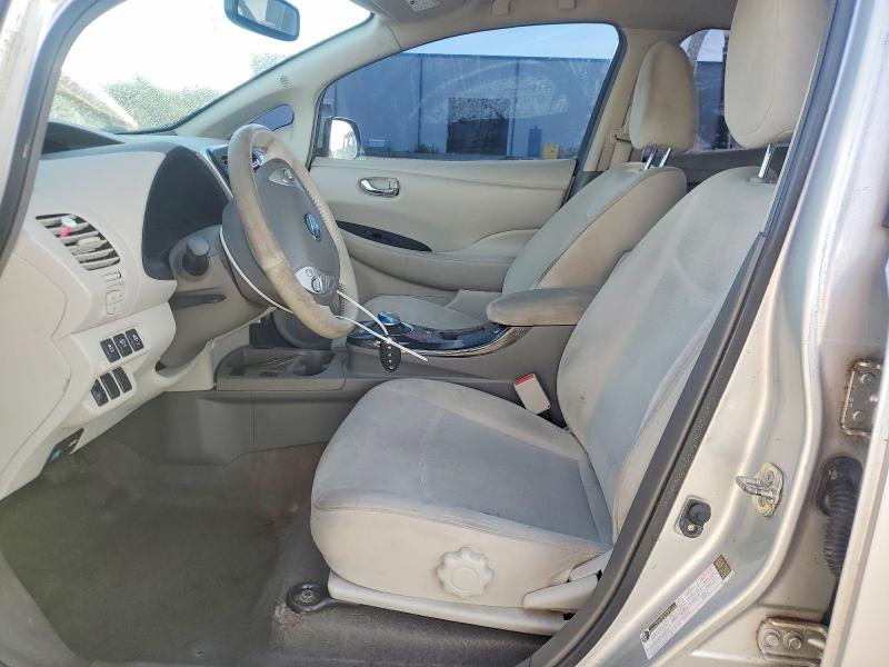 2012 Nissan Leaf VIN JN1AZ0CP2CT023904 COPART salvage auction — FRONT END, Fl - Cert Of Title Slvg Rebuildable, sold $325 on 2026-07-29 (photo 7)