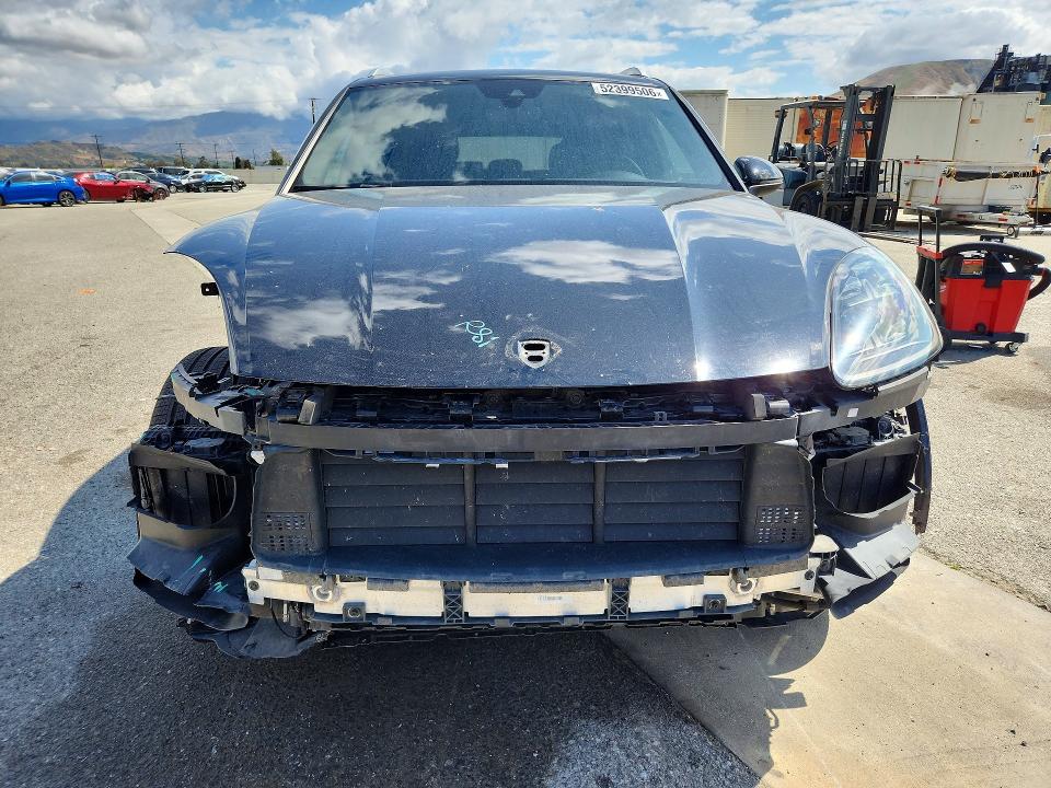 2021 Porsche VIN WP1AA2AY4MDA00436 COPART salvage auction — FRONT END, Ks - Cert Of Title-Salvage, sold $19,500 on 2026-08-11 (photo 5)