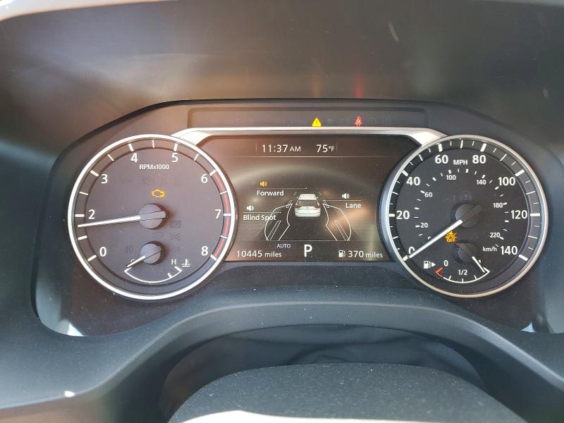 2025 Nissan Rogue VIN JN8BT3BB3SW151919 COPART salvage auction — FRONT END, OH - CERT OF TITLE-SALVAGE, sold $7,500 on 2026-07-02 (photo 9)