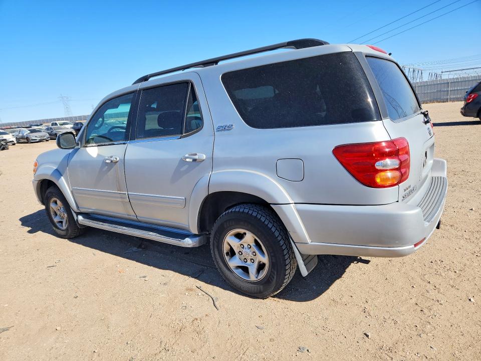 2002 Toyota Sequoia VIN 5TDZT34A02S085926 COPART salvage auction — REAR END, Mt - Dis/Dlr/Exp Only Clean Title, sold $600 on 2026-07-06 (photo 2)