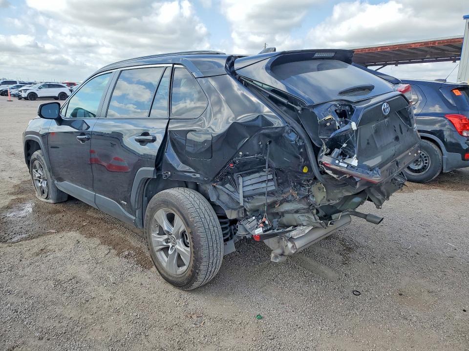 2024 Toyota Rav4 hybrid VIN 2T3LWRFV2RW222390 COPART salvage auction — REAR END, Tx - Certificate Of Title, sold $10,100 on 2026-07-02 (photo 2)