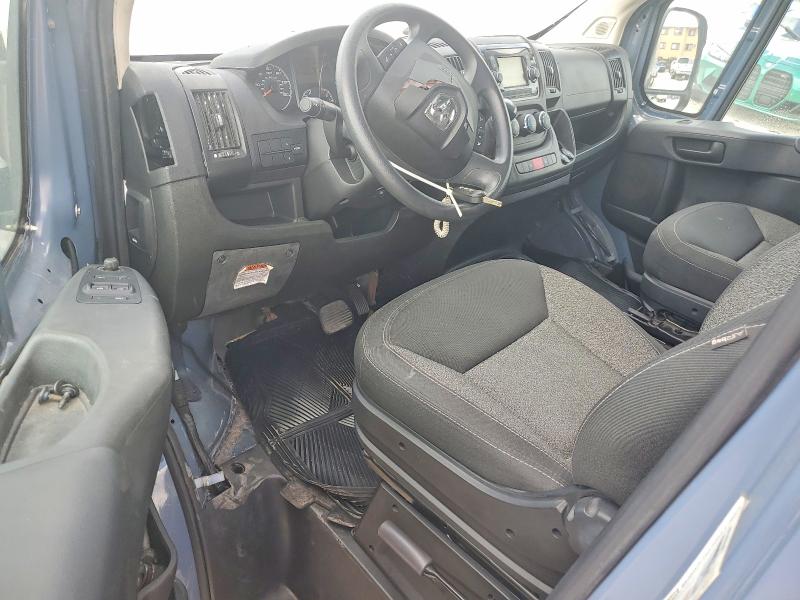 2021 Ram Promaster 3500 VIN 3C6MRVJG9ME563472 COPART salvage auction — NORMAL WEAR, MA - CERT OF TITLE-SALVAGE, sold $2,750 on 2026-07-07 (photo 8)