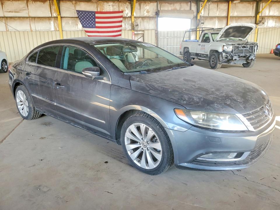 2013 Volkswagen Cc VIN WVWBP7AN6DE565773 COPART salvage auction — FRONT END, Az - Certificate Of Title, sold $675 on 2026-07-13 (photo 4)