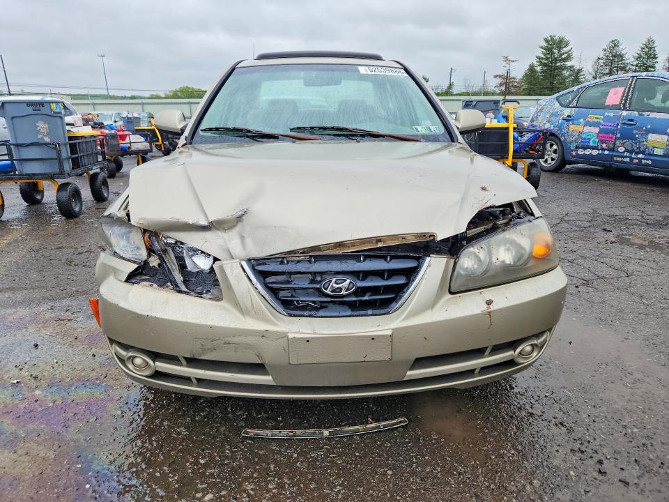 2005 Hyundai Elantra VIN KMHDN46D85U108768 COPART salvage auction — FRONT END, Pa - Certificate Of Salvage, sold $400 on 2026-07-07 (photo 5)