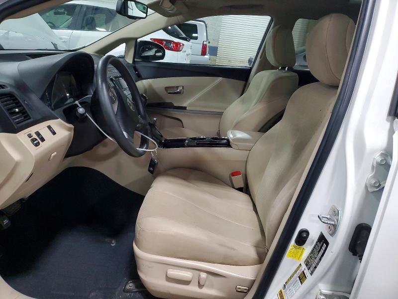 2011 Toyota Venza VIN 4T3ZA3BBXBU046437 COPART salvage auction — FRONT END, Mn - Cert Of Title-Prior Salvage, sold $2,000 on 2026-07-09 (photo 7)