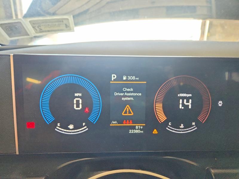 2025 Hyundai Santa cruz VIN 5NTJADDE7SH144909 COPART salvage auction — REAR END, Ny - Mv-907A Salvage Certificate, sold $8,000 on 2026-07-06 (photo 9)
