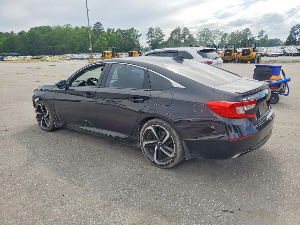 2018 Honda Accord VIN 1HGCV1F31JA077236 COPART salvage auction — FRONT END, Nc - Salvage Certificate Of Title, sold $3,900 on 2026-07-02 (photo 2)
