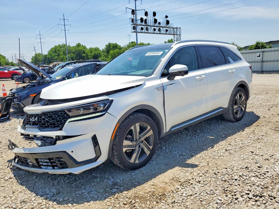 2023 Kia Sorento VIN KNDRMDLH2P5217552 COPART salvage auction — FRONT END, OH - CERT OF TITLE-SALVAGE, sold $17,400 on 2026-07-24 (photo 1)
