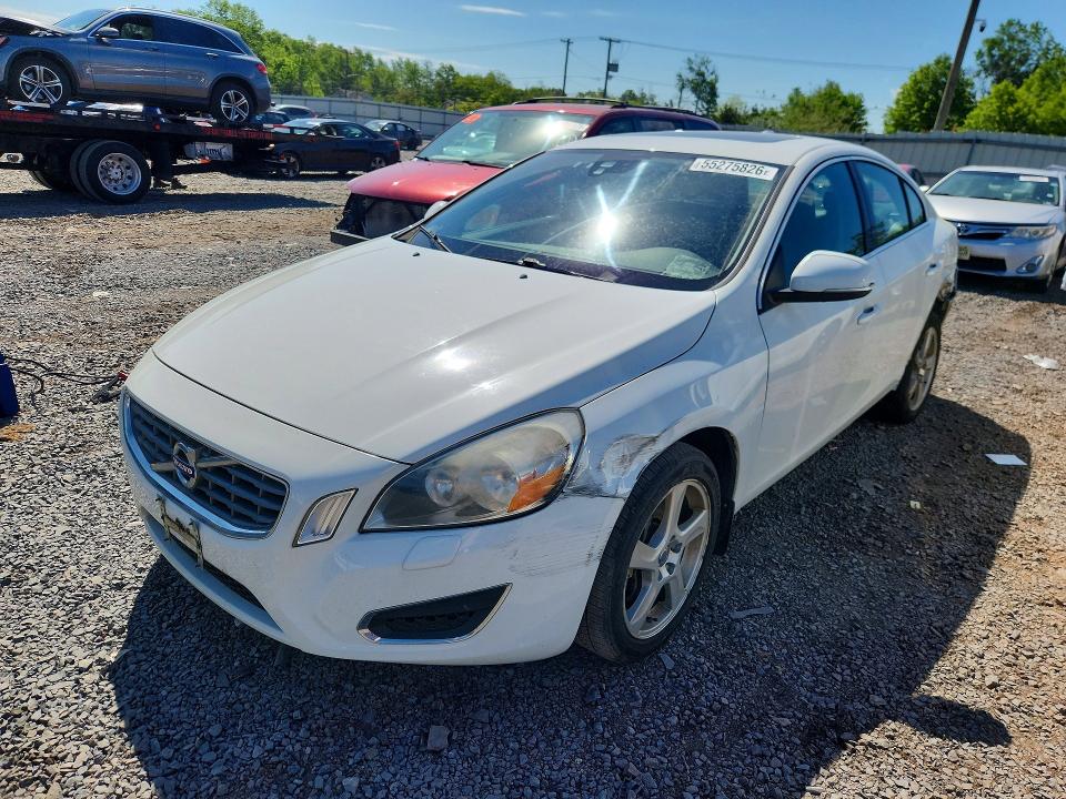 2012 Volvo S60 VIN YV1622FS0C2102717 COPART salvage auction — SIDE, NJ - CERT OF TITLE-SALVAGE, sold $400 on 2026-07-24 (photo 1)