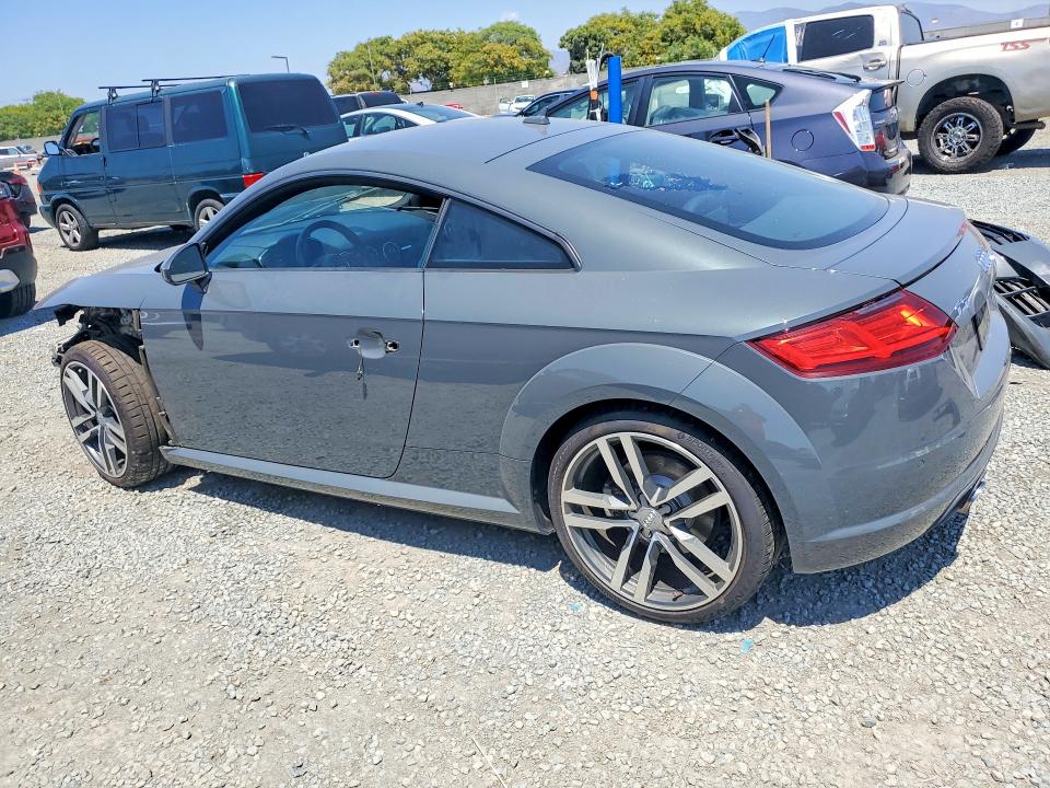 2017 Audi Tt VIN TRUC5AFV4H1009187 COPART salvage auction — FRONT END, Ca - Salvage Certificate, sold $5,000 on 2026-07-02 (photo 2)