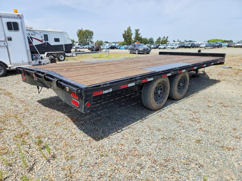 2020 Big tex 140a-24 VIN 16VFX1827L4056729 COPART salvage auction — REAR END, CA - SALVAGE CERTIFICATE, sold $3,550 on 2026-07-09 (photo 4)