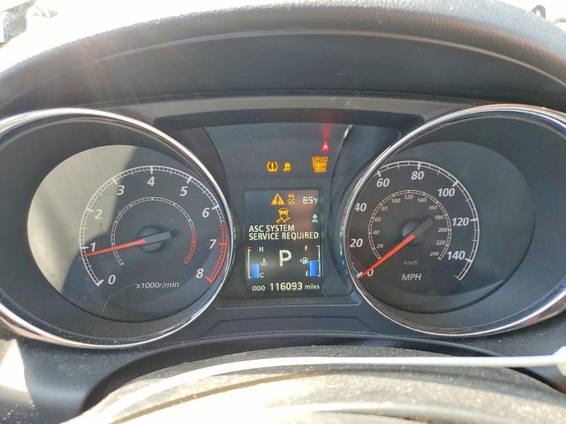 2017 Mitsubishi Outlander VIN JA4AR3AW9HZ019579 COPART salvage auction — FRONT END, Ky - Cert Of Title-Salvage, sold $1,550 on 2026-07-02 (photo 9)