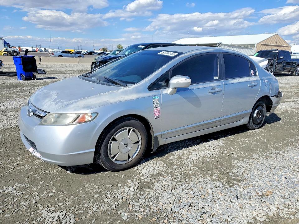 2008 Honda Civic hybrid VIN JHMFA36298S031392 — COPART salvage auction photo