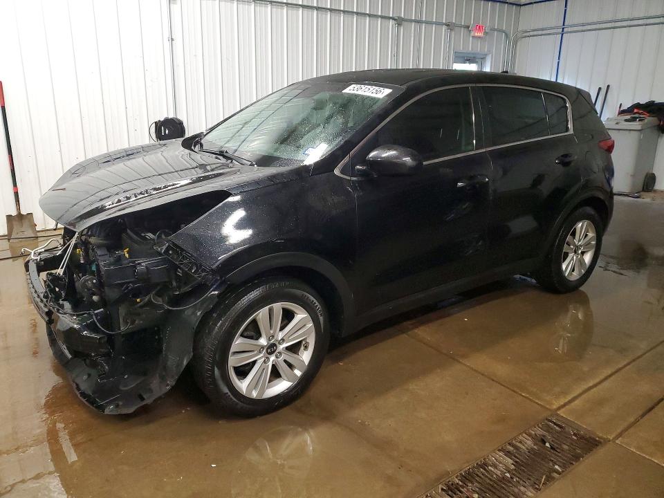 2018 Kia VIN KNDPM3AC0J7329500 COPART salvage auction — FRONT END, Pa - Certificate Of Salvage, sold $1,400 on 2026-07-22 (photo 1)