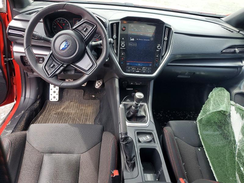 2022 Subaru Wrx VIN JF1VBAF65N9008427 COPART salvage auction — SIDE, QC - GRAVEMENT ACCIDENTE, sold $7,200 on 2026-09-01 (photo 8)