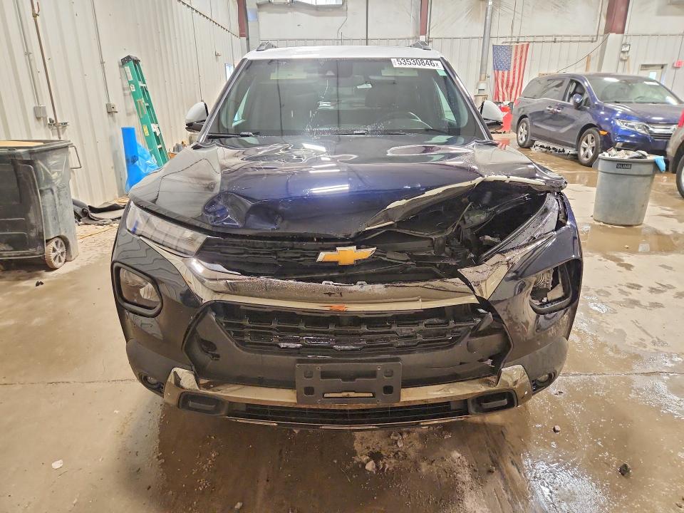 2021 Chevrolet Trailblazer VIN KL79MVSL2MB126822 COPART salvage auction — FRONT END, Wi - Cert Of Title-Claim Paid, sold $3,300 on 2026-08-24 (photo 5)
