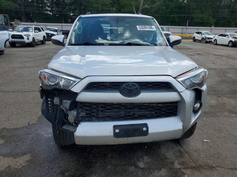 2019 Toyota 4runner VIN JTEBU5JR1K5646334 COPART salvage auction — FRONT END, VA - CERT OF TITLE - SALVAGE, sold $9,400 on 2026-07-27 (photo 5)