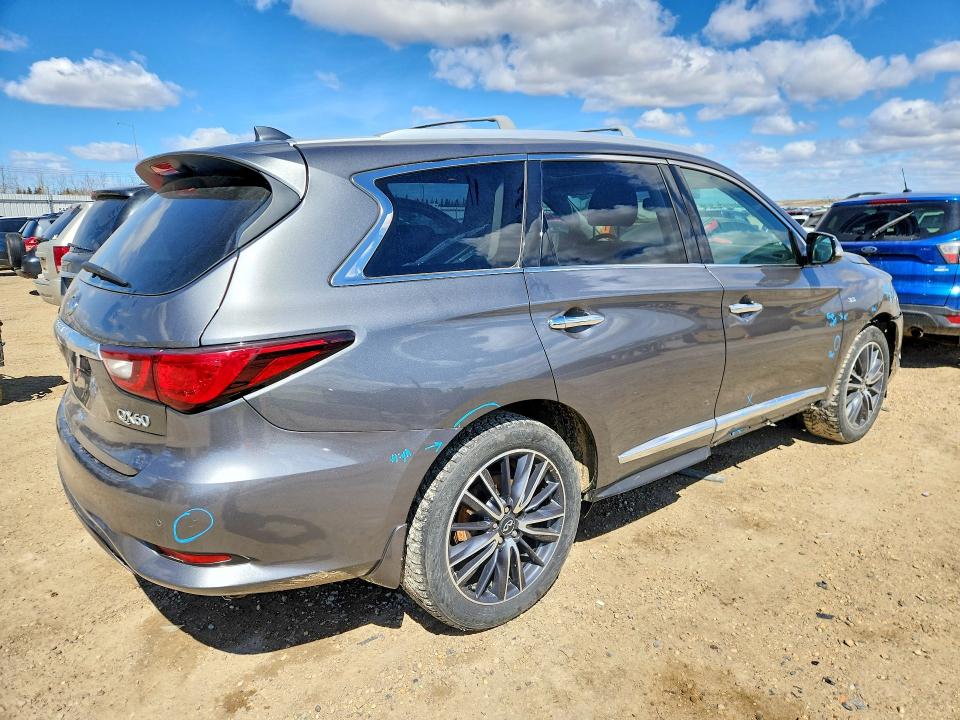2019 Infiniti Qx60 VIN 5N1DL0MM3KC555740 COPART salvage auction — FRONT END, AB - BOS - SALVAGE, sold $2,900 on 2026-07-02 (photo 3)