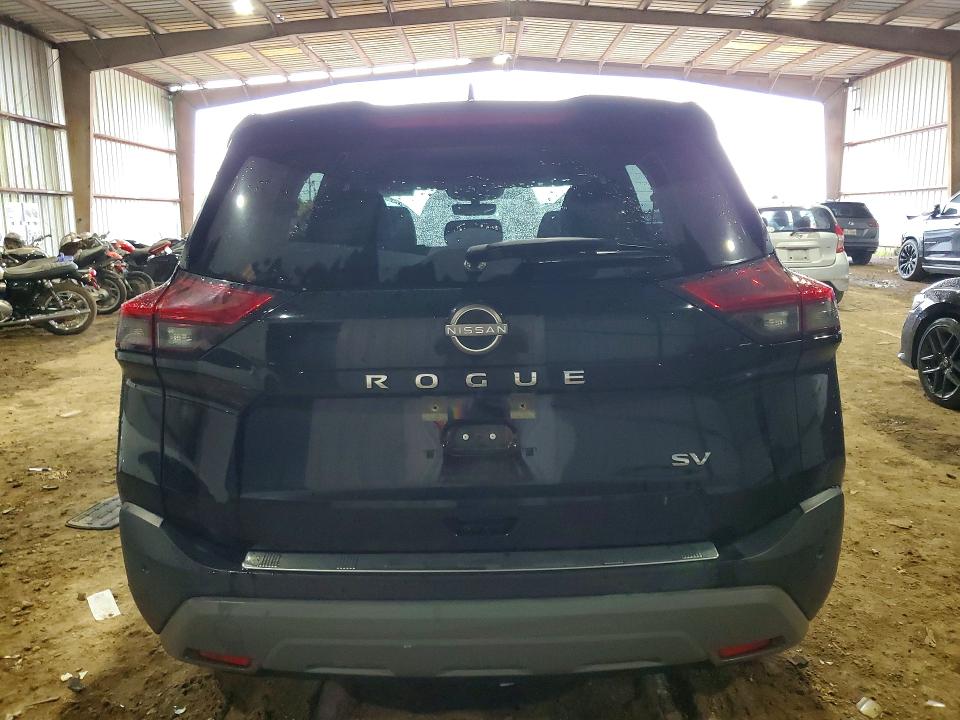 2023 Nissan Rogue VIN JN8BT3BA5PW404477 COPART salvage auction — MINOR DENT/SCRATCHES, Tx - Salvage Vehicle Title, sold $4,350 on 2026-07-23 (photo 6)
