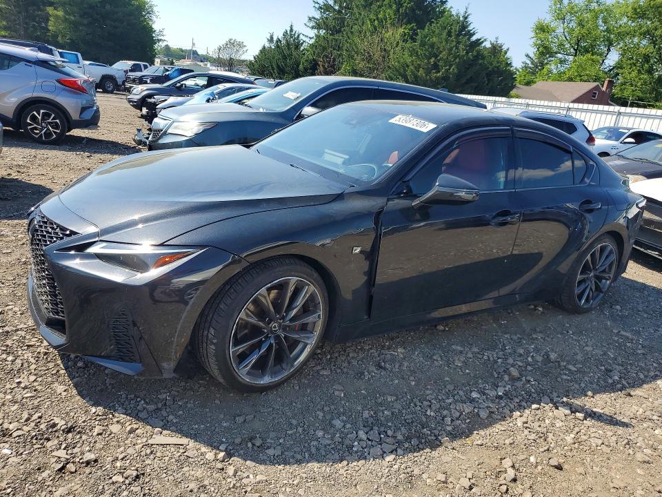 2025 Lexus Is VIN JTHGZ1E24S5038601 COPART salvage auction — FRONT END, Md - Cert Of Salvage < 75% Damage, sold $31,250 on 2026-07-20 (photo 1)