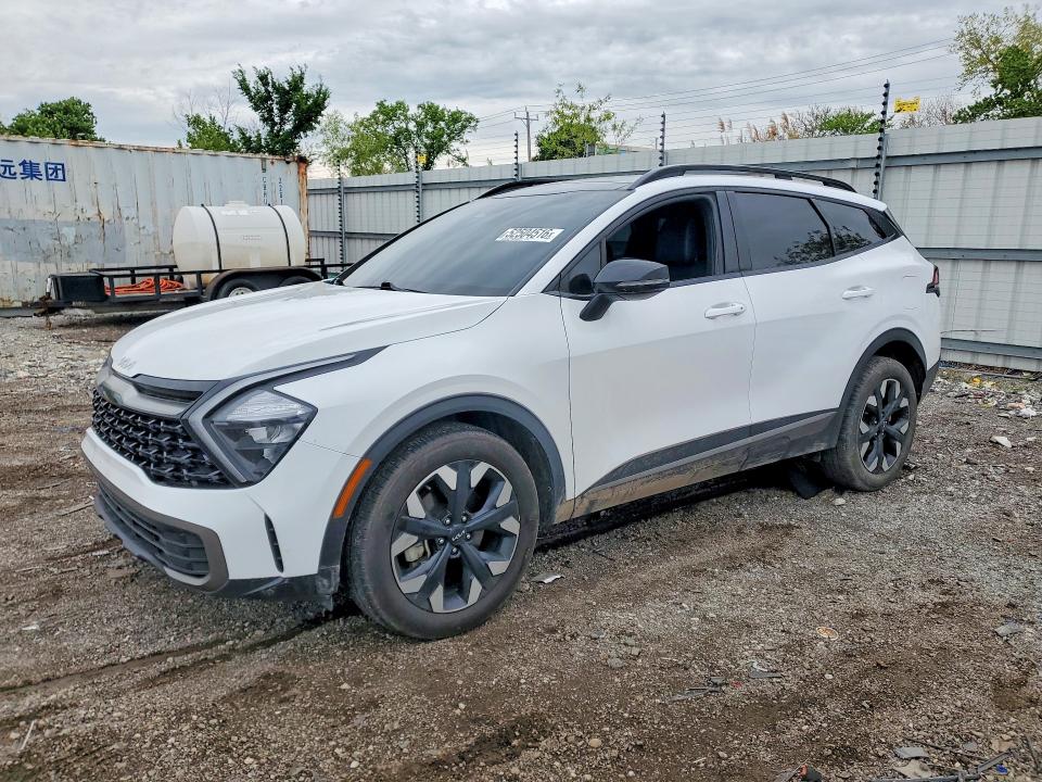 2023 Kia Sportage VIN 5XYK6CAF5PG117475 COPART salvage auction — SIDE, Il - Salvage Certificate, sold $10,800 on 2026-07-31 (photo 1)