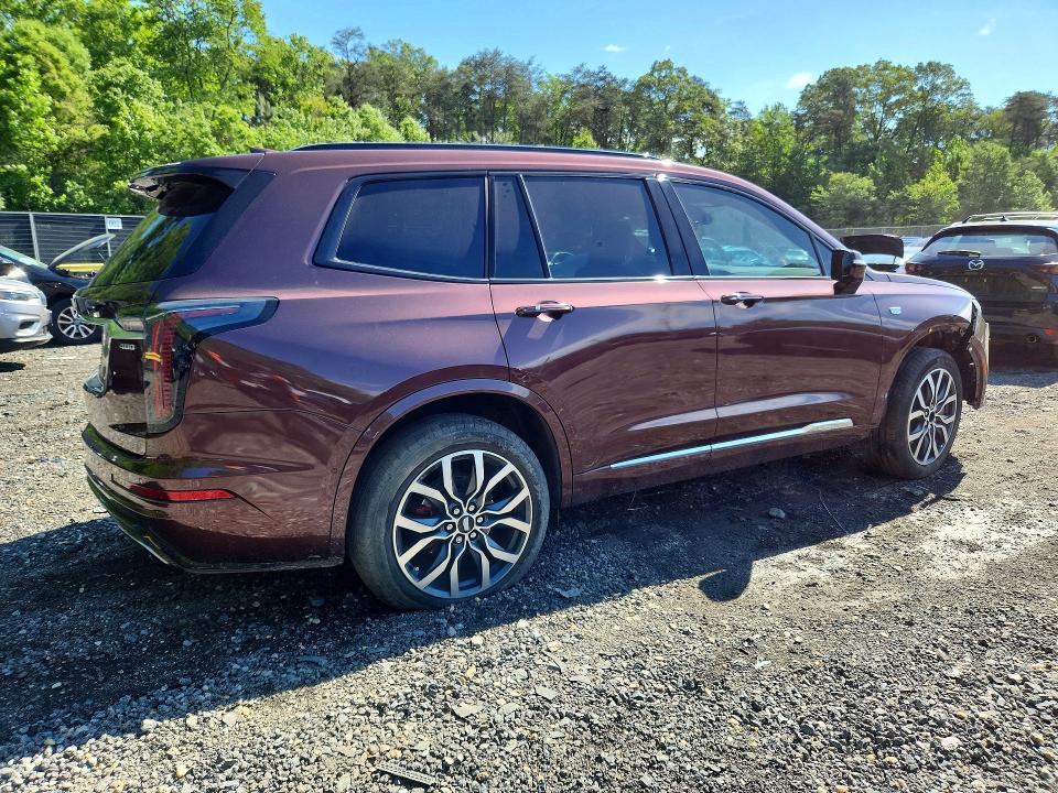 2022 Cadillac Xt6 VIN 1GYKPGRS9NZ126002 COPART salvage auction — FRONT END, MD - CERT OF SALVAGE > 75% DAMAGE, sold $13,100 on 2026-07-31 (photo 3)