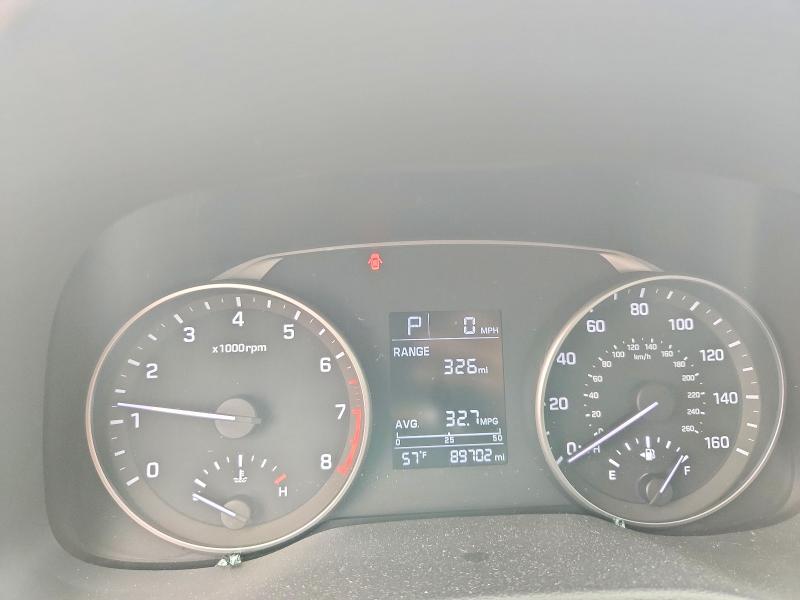 2017 Hyundai Elantra VIN KMHD84LF7HU196732 COPART salvage auction — HAIL, Mo - Salvage Certificate Of Title, sold $2,200 on 2026-07-08 (photo 9)