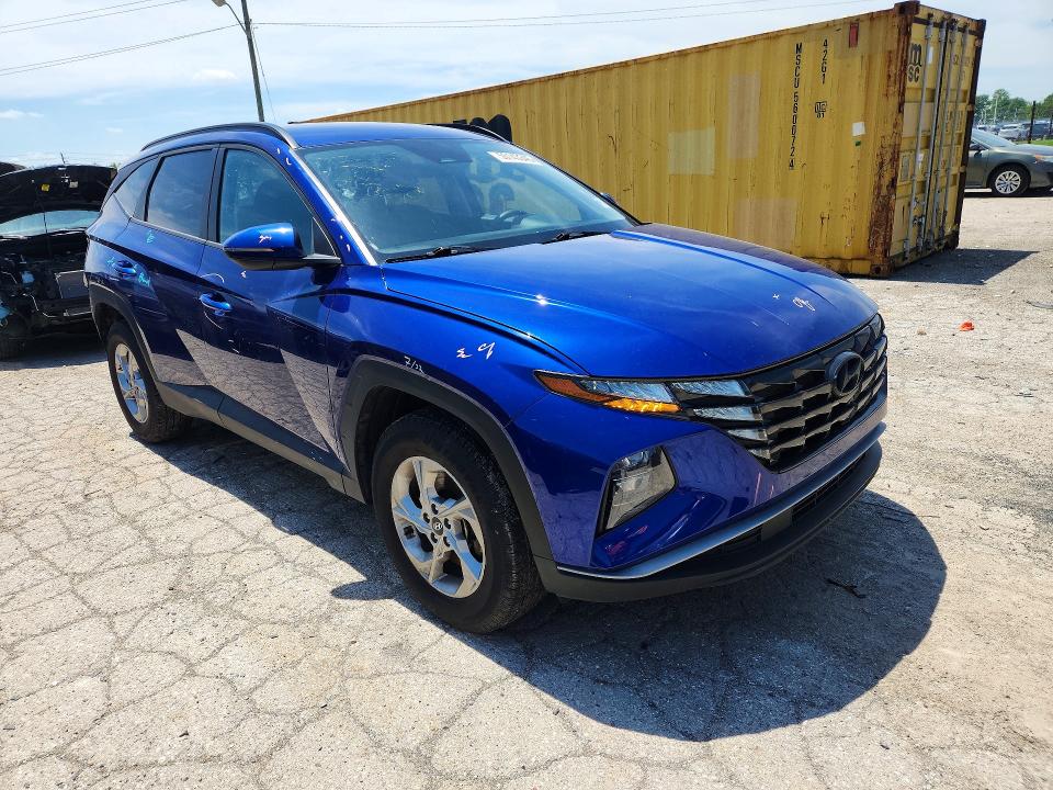 2023 Hyundai Tucson VIN 5NMJBCAE1PH207680 COPART salvage auction — REAR END, In - Cert Of Title-Salvage Title, sold $7,200 on 2026-07-31 (photo 4)