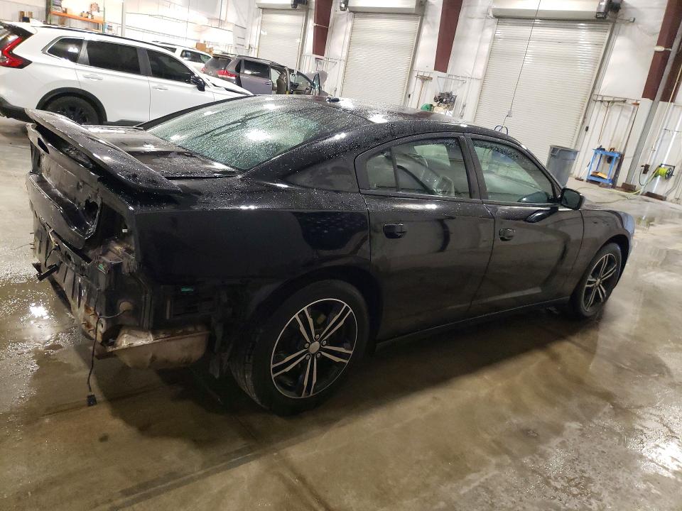2014 Dodge Charger VIN 2C3CDXJG6EH145976 COPART salvage auction — REAR END, ID - SALVAGE CERTIFICATE OF TITLE, sold $625 on 2026-08-10 (photo 3)