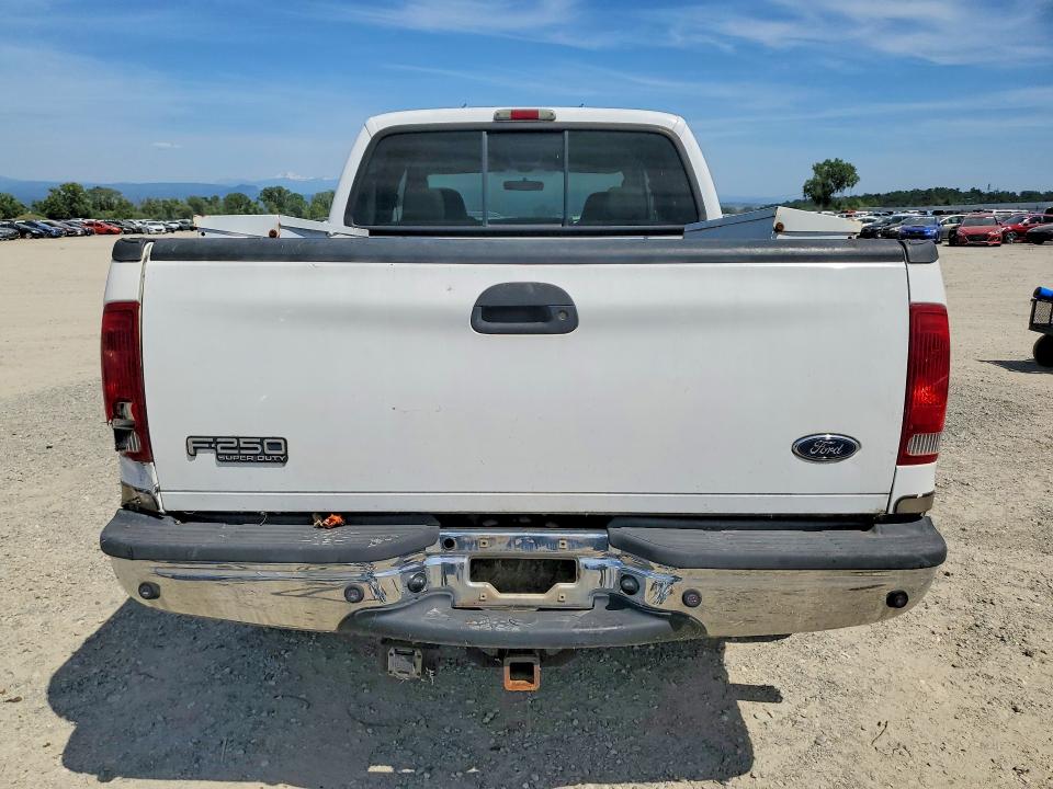 2004 Ford F250 VIN 1FTNW21P84EC11306 COPART salvage auction — MECHANICAL, Ca - Certificate Of Title, sold $50 on 2026-07-09 (photo 6)