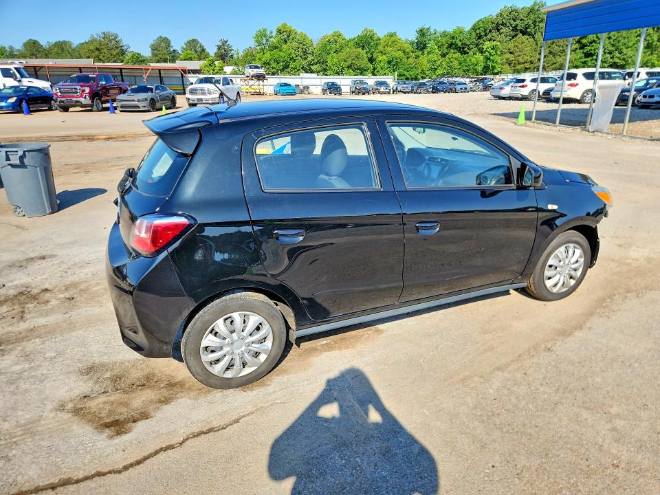 2021 Mitsubishi Mirage VIN ML32AUHJ7MH010576 COPART salvage auction — FRONT END, Ms - Cert Of Title-Salvaged, sold $1,800 on 2026-07-03 (photo 3)