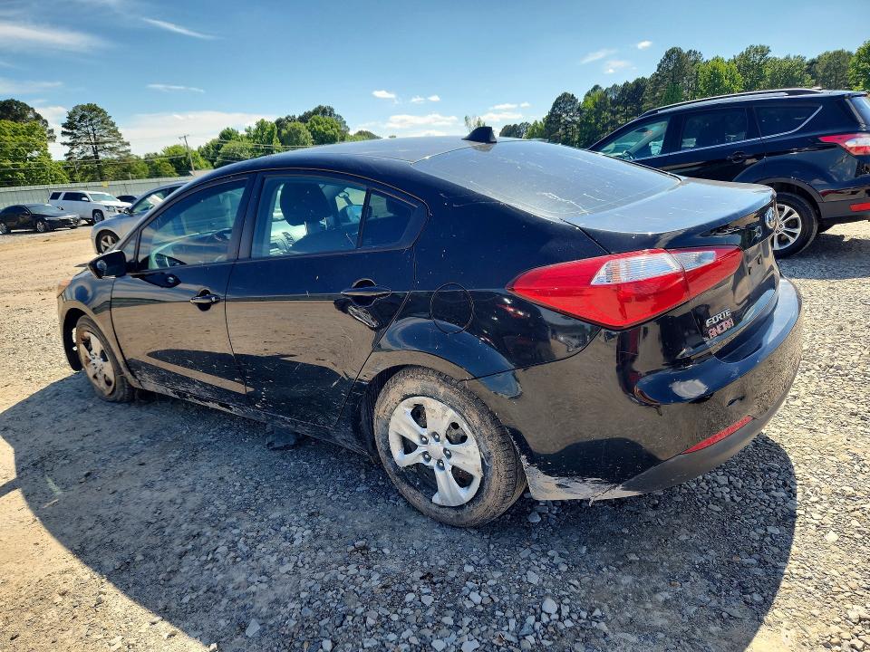 2016 Kia Forte VIN KNAFK4A66G5563711 COPART salvage auction — MINOR DENT/SCRATCHES, Ar - Cert Of Title-Salvage, sold $1,200 on 2026-07-13 (photo 2)
