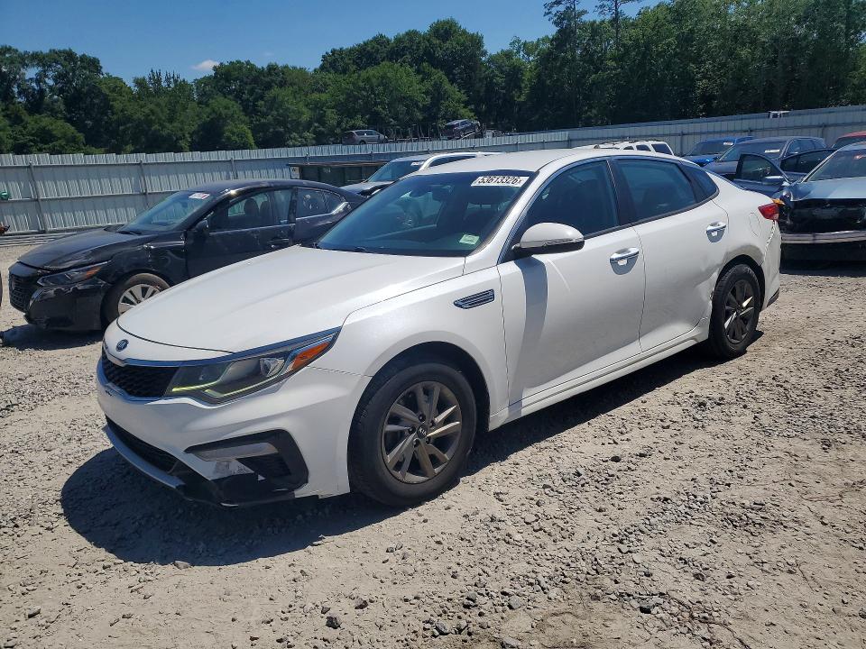 2019 Kia Optima VIN 5XXGT4L33KG344927 COPART salvage auction — REAR END, Ga - Cert Of Title-Salvage, sold $1,400 on 2026-07-14 (photo 1)
