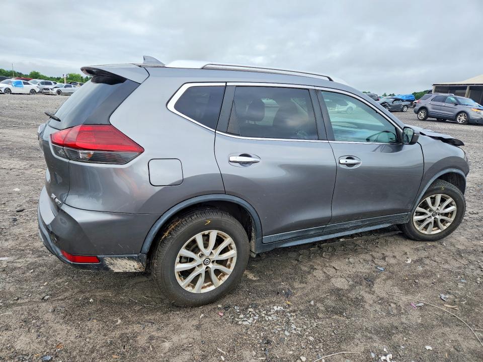 2020 Nissan Rogue VIN KNMAT2MV9LP532694 COPART salvage auction — FRONT END, Tn - Salvage Certificate, sold $1,750 on 2026-07-18 (photo 3)