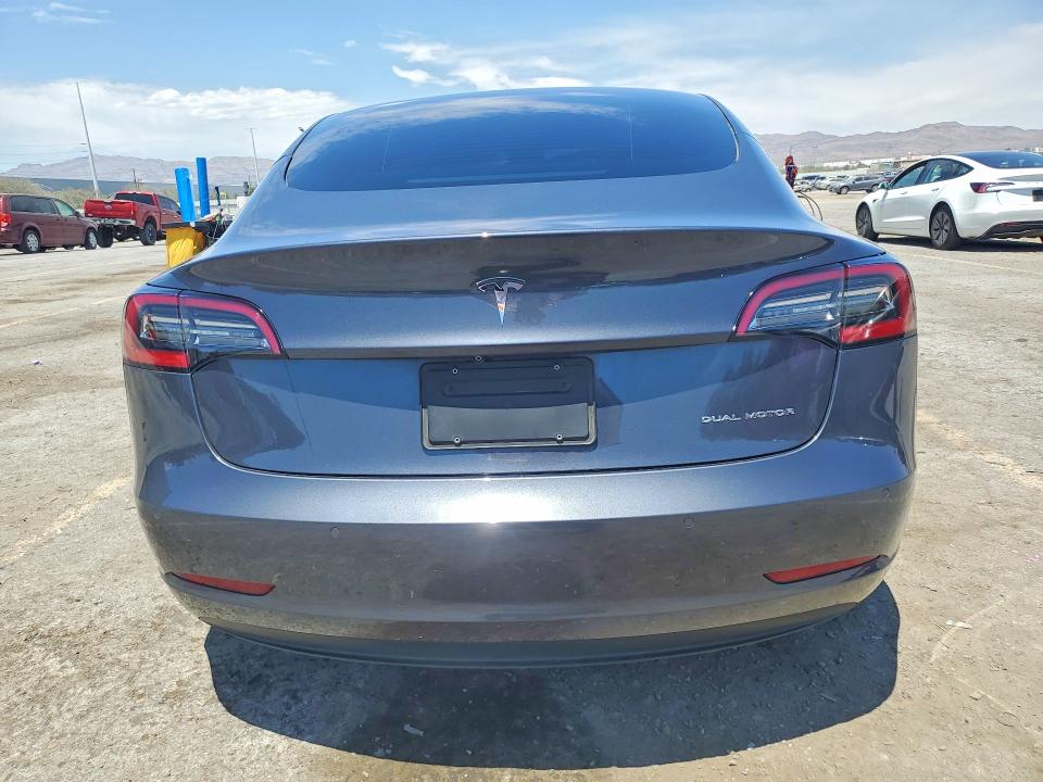 2022 Tesla VIN 5YJ3E1EB6NF187526 COPART salvage auction — FRONT END, Nv - Salvage Title, sold $9,000 on 2026-07-30 (photo 6)