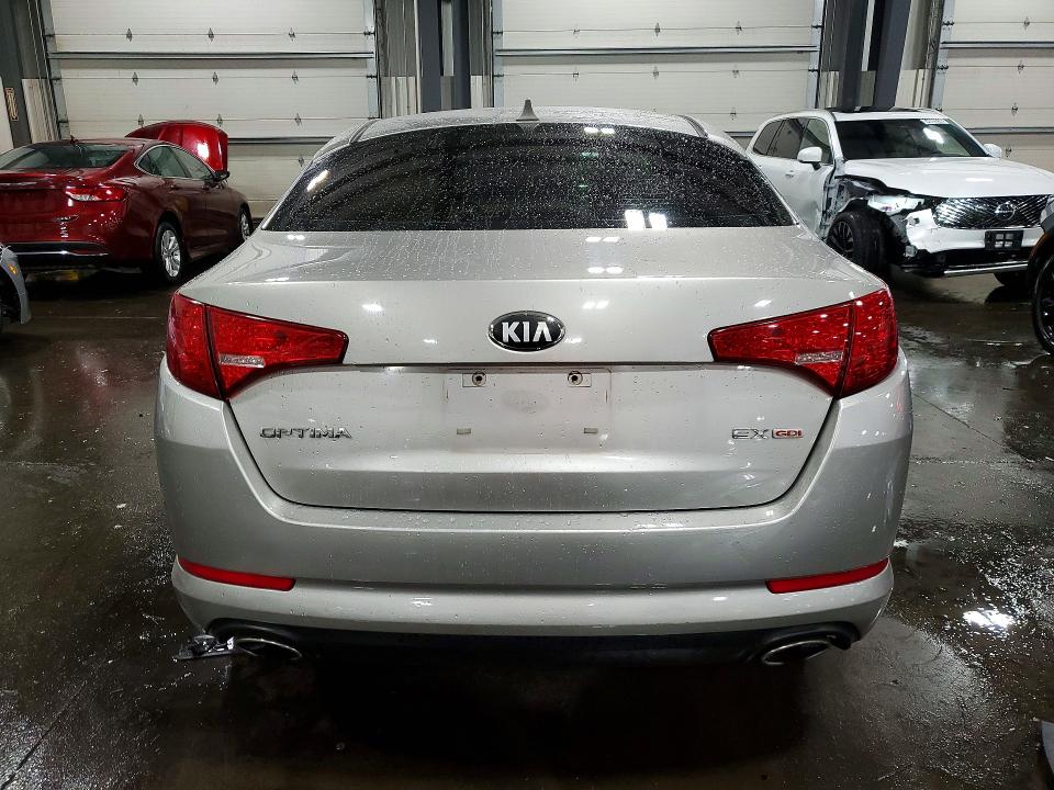 2013 Kia Optima VIN 5XXGN4A74DG151222 COPART salvage auction — REAR END, Mn - Cert Of Title-Salvage, sold $1,000 on 2026-07-02 (photo 6)