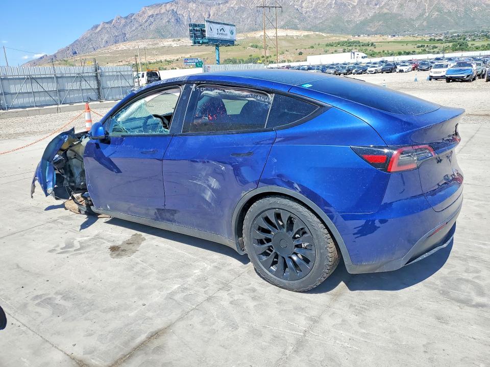 2023 Tesla Model y VIN 7SAYGAEE5PF853243 COPART salvage auction — FRONT END, Ut - Salvage Certificate, sold $8,800 on 2026-07-13 (photo 2)