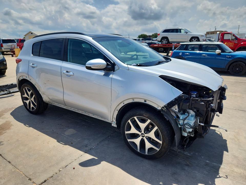 2018 Kia Sportage VIN KNDPRCA68J7464249 COPART salvage auction — FRONT END, TX - CERTIFICATE OF TITLE, sold $4,500 on 2026-07-16 (photo 4)