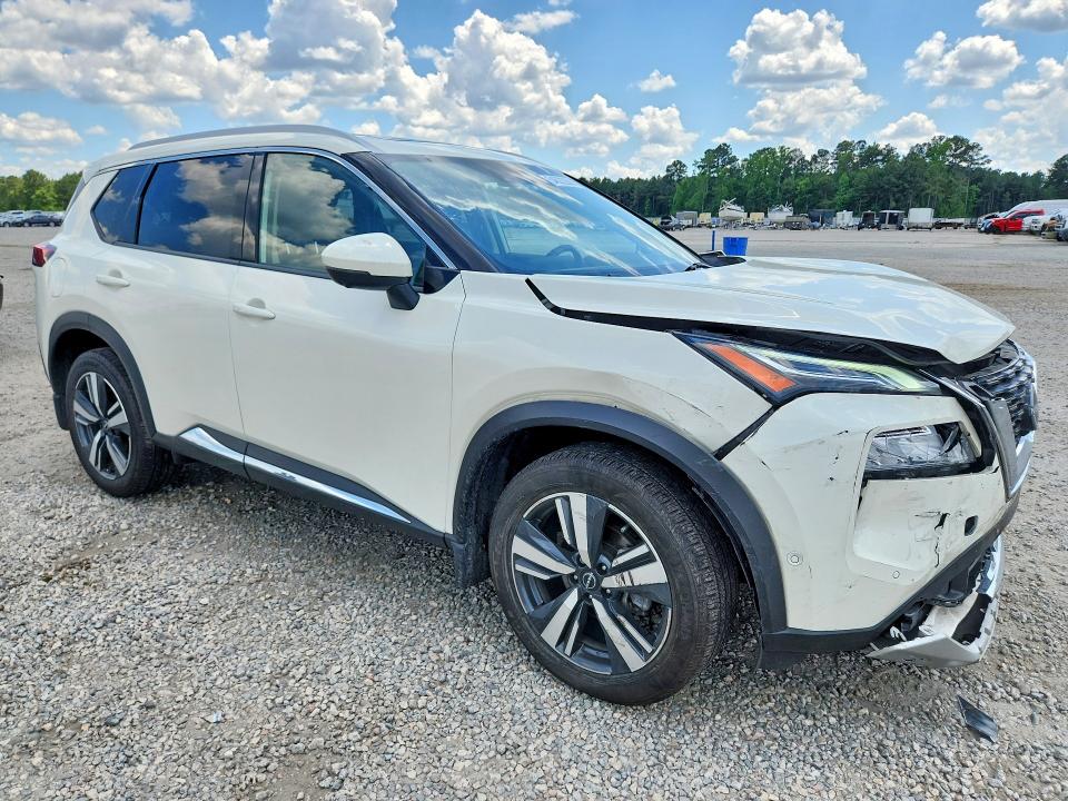2023 Nissan Rogue VIN JN8BT3DD2PW307485 COPART salvage auction — FRONT END, Nc - Salvage Certificate Of Title, sold $1,150 on 2026-07-27 (photo 4)