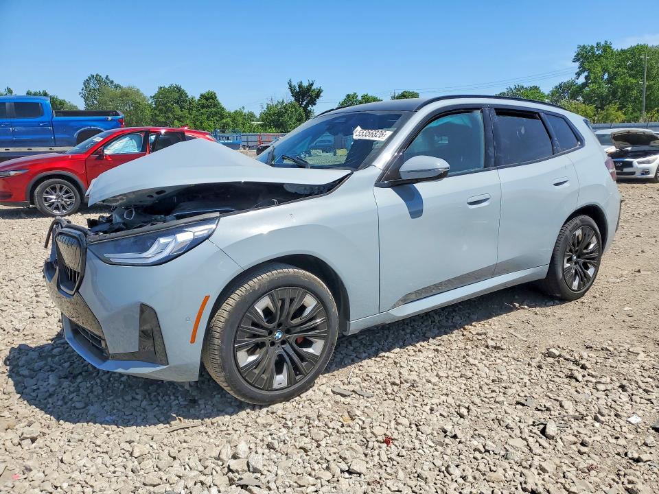 2025 BMW X3 VIN 5UX53GP0XS9098916 COPART salvage auction — FRONT END, Il - Salvage Certificate, sold $20,200 on 2026-07-31 (photo 1)