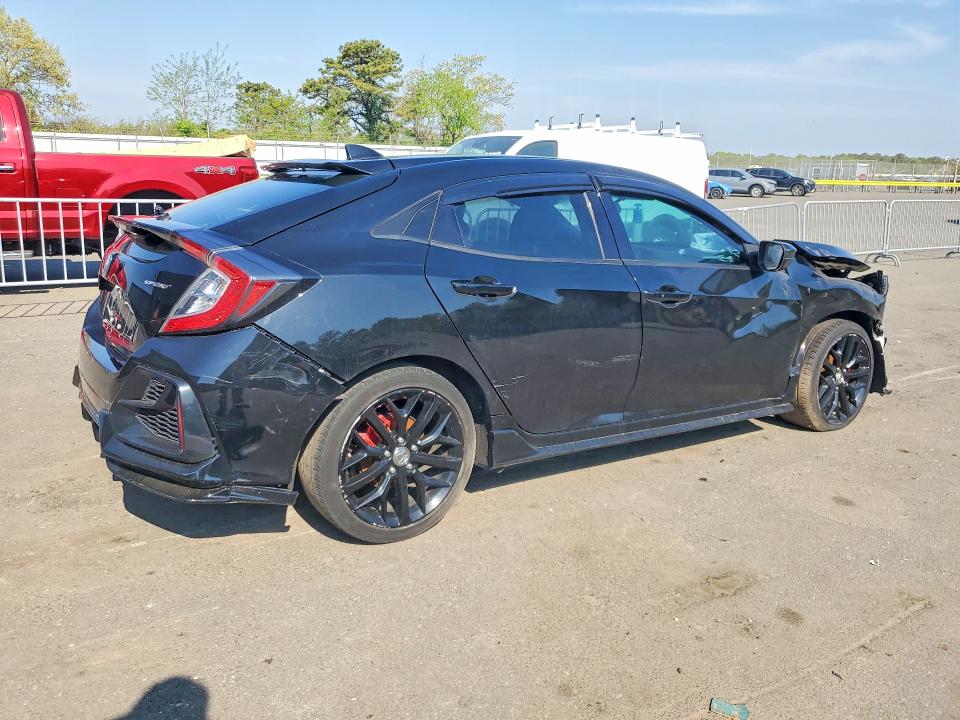 2020 Honda Civic VIN SHHFK7H42LU422344 COPART salvage auction — FRONT END, VA - CERTIFICATE OF TITLE, sold $3,400 on 2026-07-07 (photo 3)