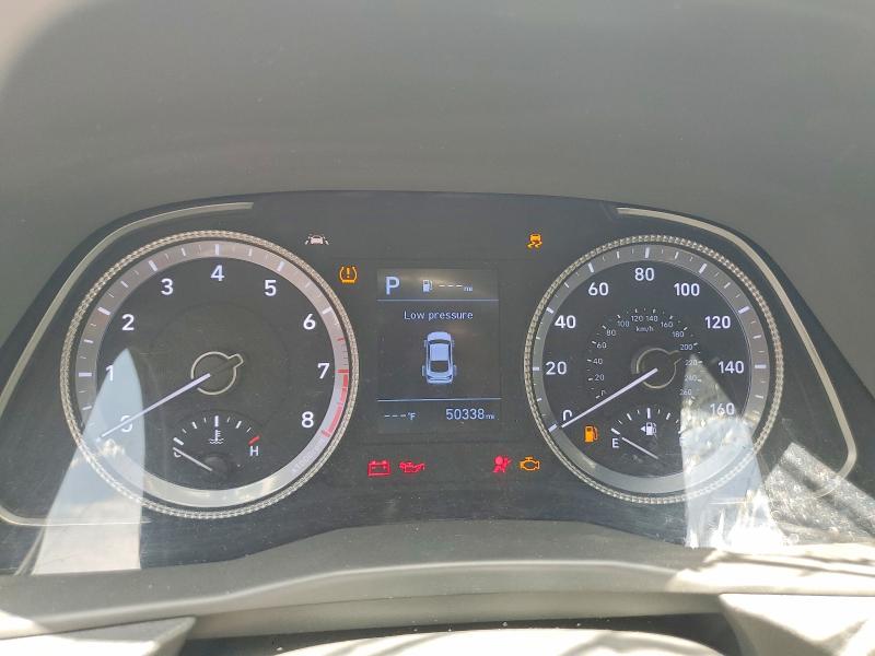 2020 Hyundai Sonata VIN 5NPEG4JA7LH020205 COPART salvage auction — ROLLOVER, Tx - Salvage Vehicle Title, sold $1,700 on 2026-07-17 (photo 9)