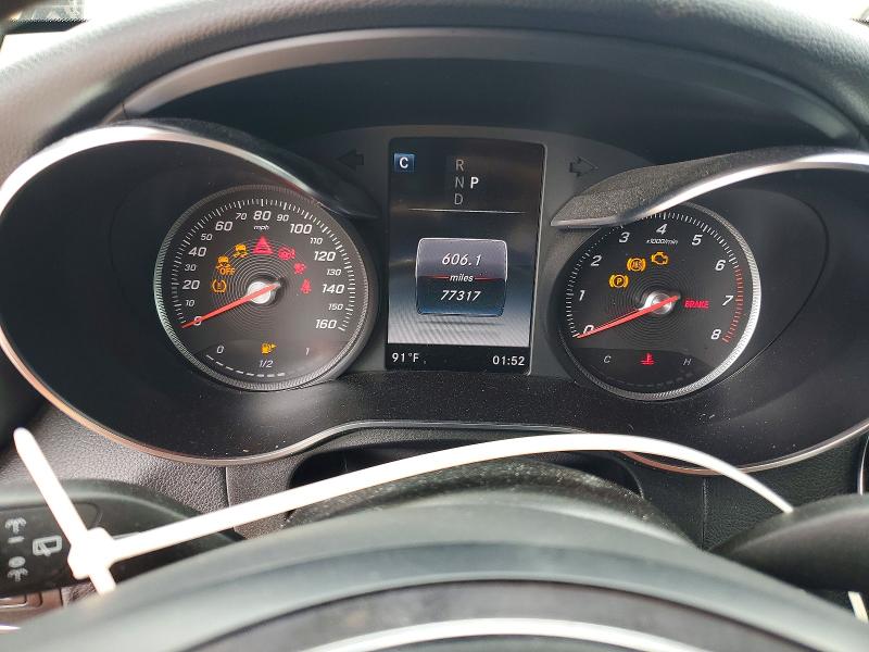 2018 Mercedes-benz VIN WDC0G4JB0JV101685 COPART salvage auction — FRONT END, Al - Cert Of Title-Salvage Title, sold $6,300 on 2026-07-02 (photo 9)