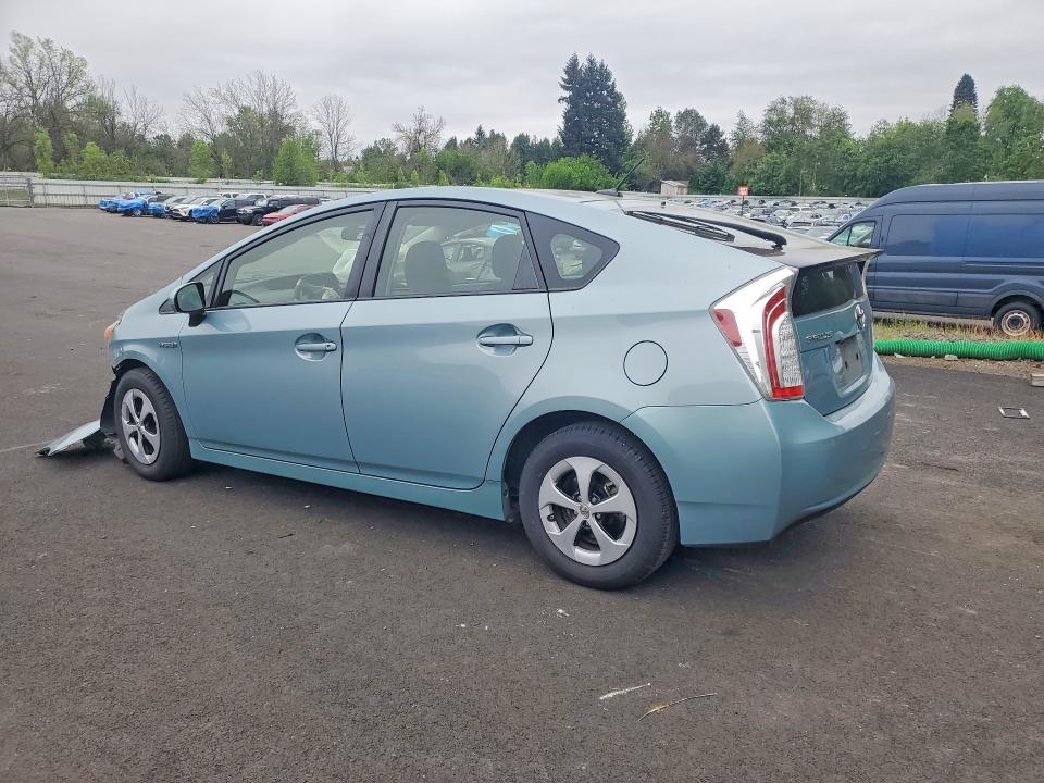 2013 Toyota Prius VIN JTDKN3DU7D1692413 COPART salvage auction — FRONT END, Or - Salvage Title Certificate, sold $2,400 on 2026-07-06 (photo 2)
