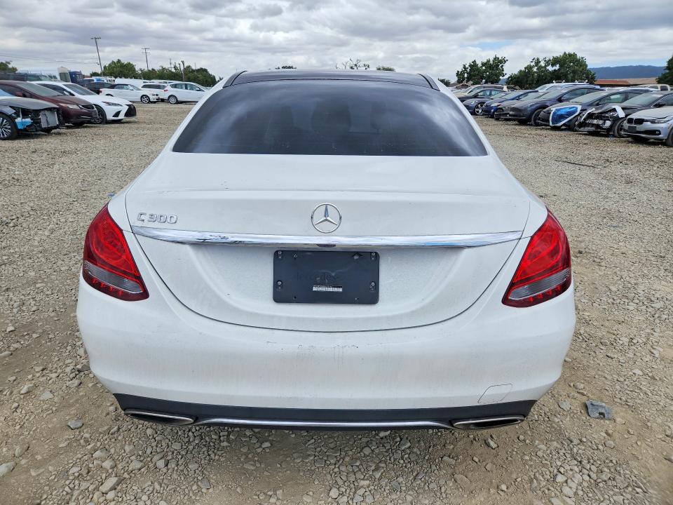 2018 Mercedes-benz VIN WDDWF4JB3JR408446 COPART salvage auction — FRONT END, Ca - Salvage Certificate, sold $6,600 on 2026-07-07 (photo 6)
