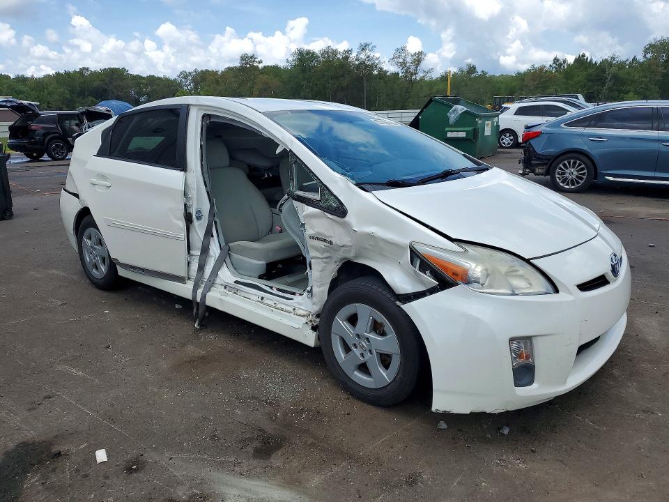 2011 Toyota Prius VIN JTDKN3DU5B5323152 COPART salvage auction — SIDE, FL - CERTIFICATE OF DESTRUCTION, sold $450 on 2026-07-13 (photo 4)
