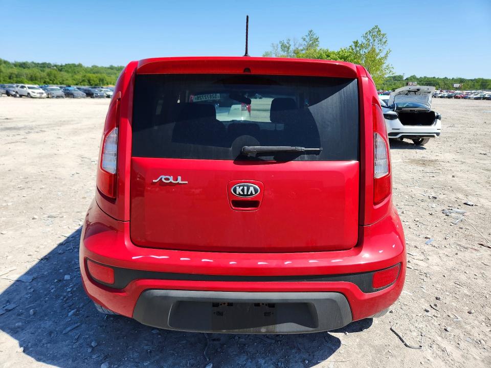 2013 Kia Soul VIN KNDJT2A59D7575275 COPART salvage auction — FRONT END, IL - SALVAGE CERTIFICATE, sold $725 on 2026-07-06 (photo 6)