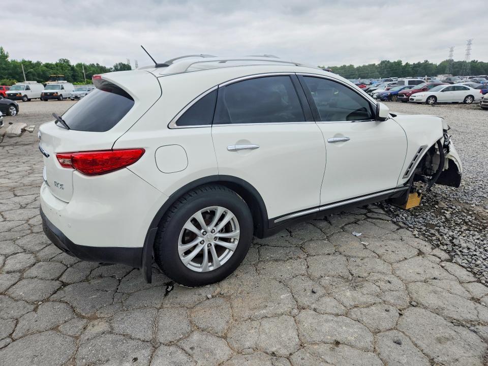 2010 Infiniti Fx VIN JN8AS1MW9AM854891 COPART salvage auction — ALL OVER, TN - SALVAGE CERTIFICATE, sold $450 on 2026-07-09 (photo 3)