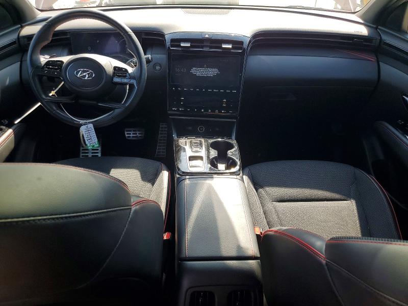 2024 Hyundai Tucson VIN KM8JFCD13RU186450 COPART salvage auction — FRONT END, Tx - Salvage Vehicle Title, sold $6,300 on 2026-07-23 (photo 8)